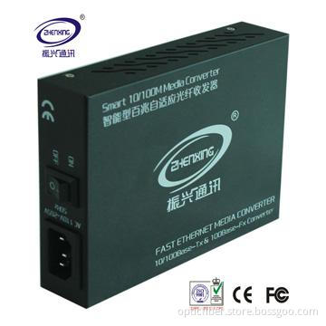 SC Ports 10/100M Connector Fiber Media Converter